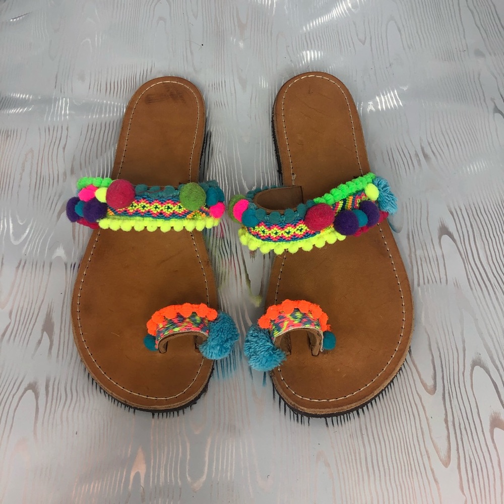 Handmade Greek leather sandals
